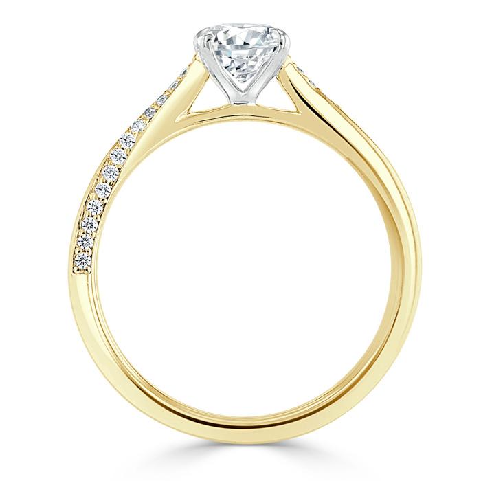 The Nora — Oval Lab Diamond Solitaire Engagement Ring VII