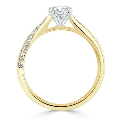 The Nora — Oval Lab Diamond Solitaire Engagement Ring VII