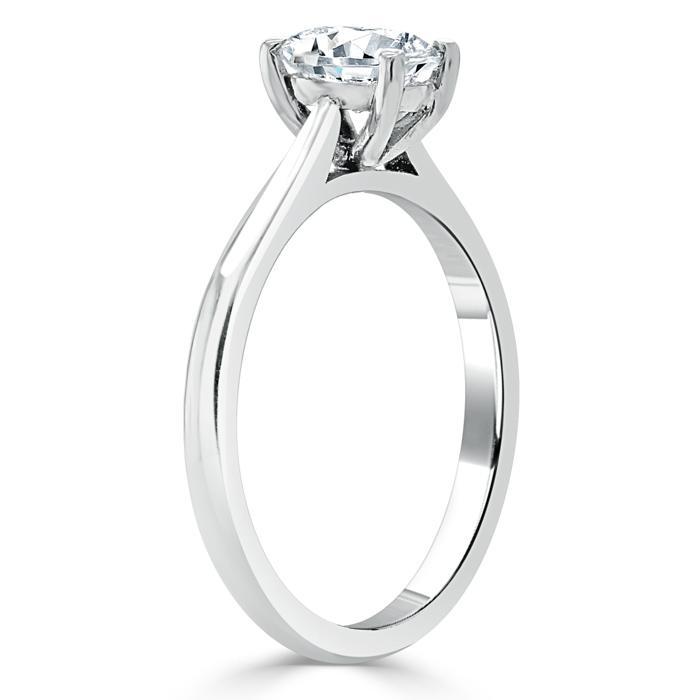 The Nora — Oval Lab Diamond Solitaire Engagement Ring VI