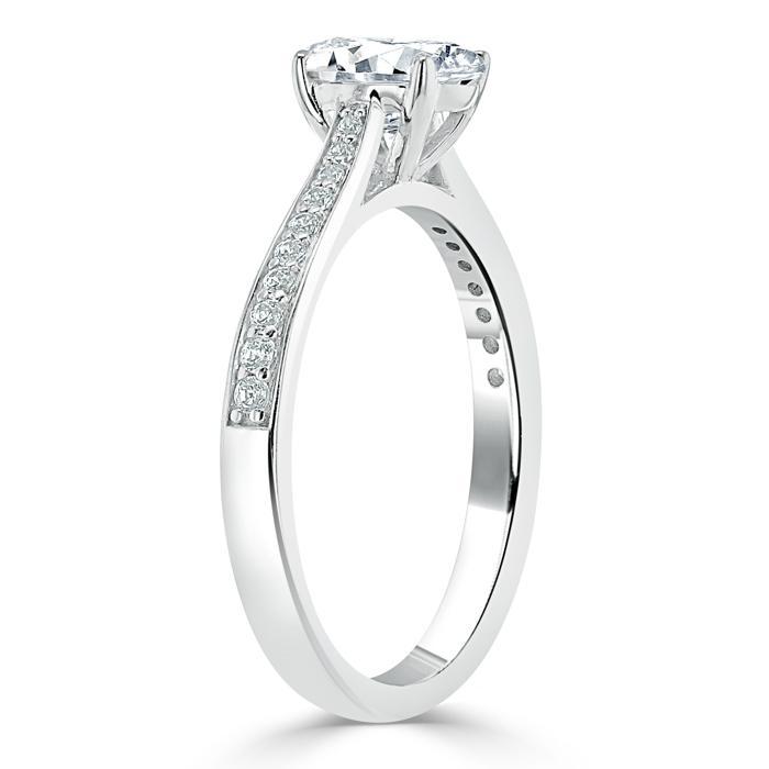 The Nora — Oval Lab Diamond Solitaire Engagement Ring IV