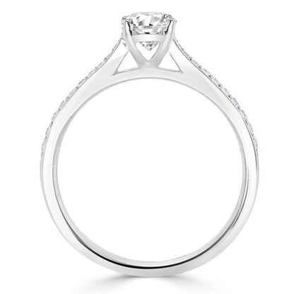 The Nora — Oval Lab Diamond Solitaire Engagement Ring IV