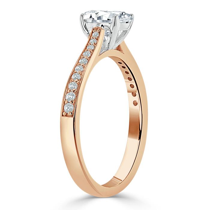The Nora — Oval Lab Diamond Solitaire Engagement Ring IV