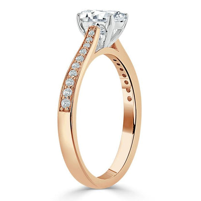 The Nora — Oval Lab Diamond Solitaire Engagement Ring IV