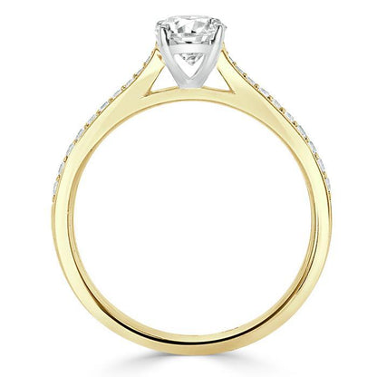 The Nora — Oval Lab Diamond Solitaire Engagement Ring IV