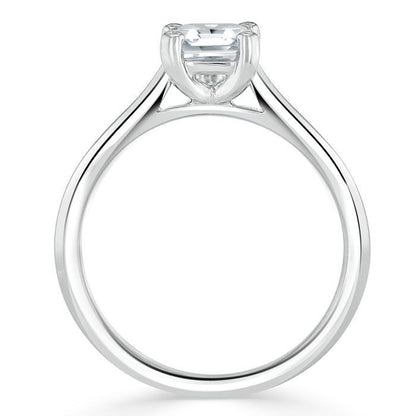 The Eva — Asscher Lab Diamond Solitaire Engagement Ring VI