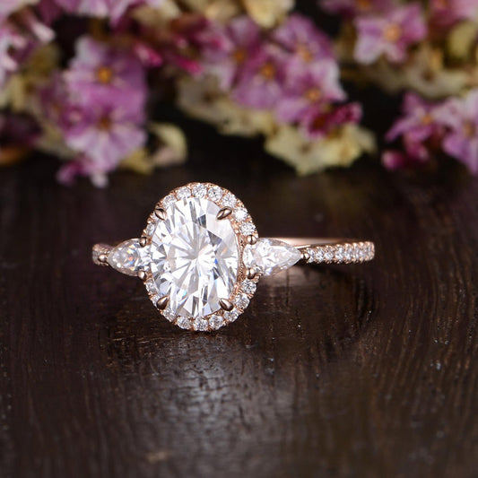 The Grace — Oval Lab Diamond Vintage Engagement Ring VII
