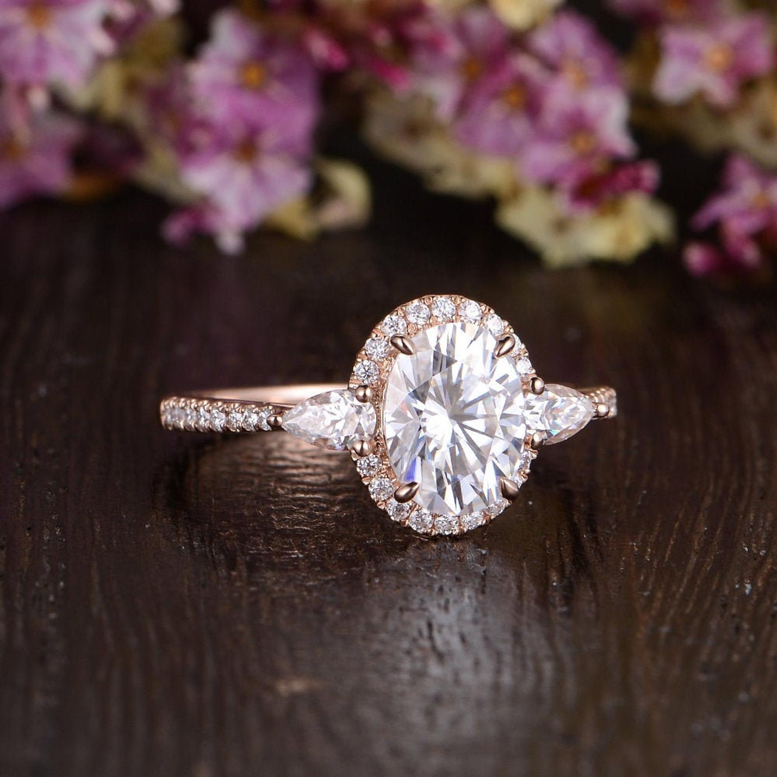The Grace — Oval Lab Diamond Vintage Engagement Ring VII