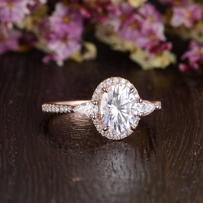 The Grace — Oval Lab Diamond Vintage Engagement Ring VII