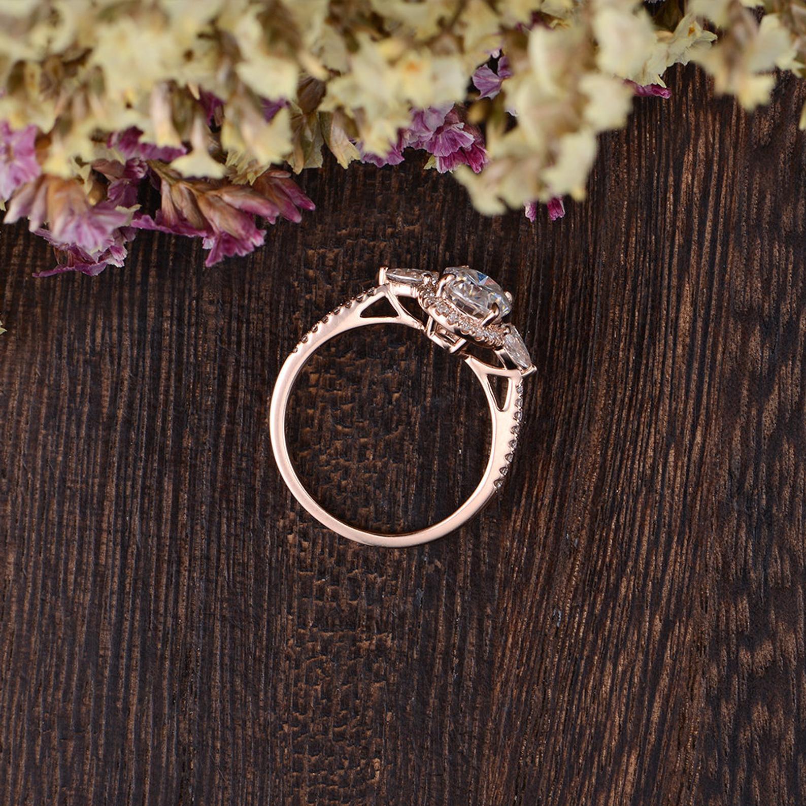 The Grace — Oval Lab Diamond Vintage Engagement Ring VII