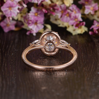The Grace — Oval Lab Diamond Vintage Engagement Ring VII