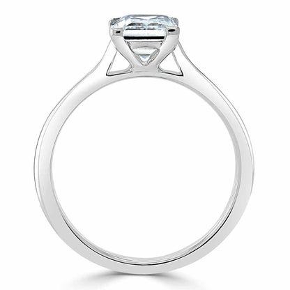 The Clara — Princess Lab Diamond Solitaire Engagement Ring IV