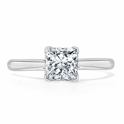 The Clara — Princess Lab Diamond Solitaire Engagement Ring IV