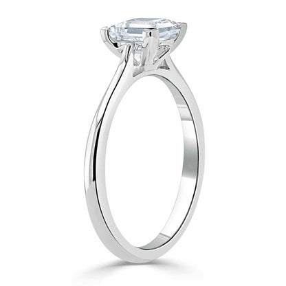 The Clara — Princess Lab Diamond Solitaire Engagement Ring IV