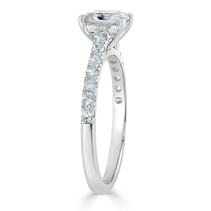 The Isla — Radiant Lab Diamond Solitaire Engagement Ring VI