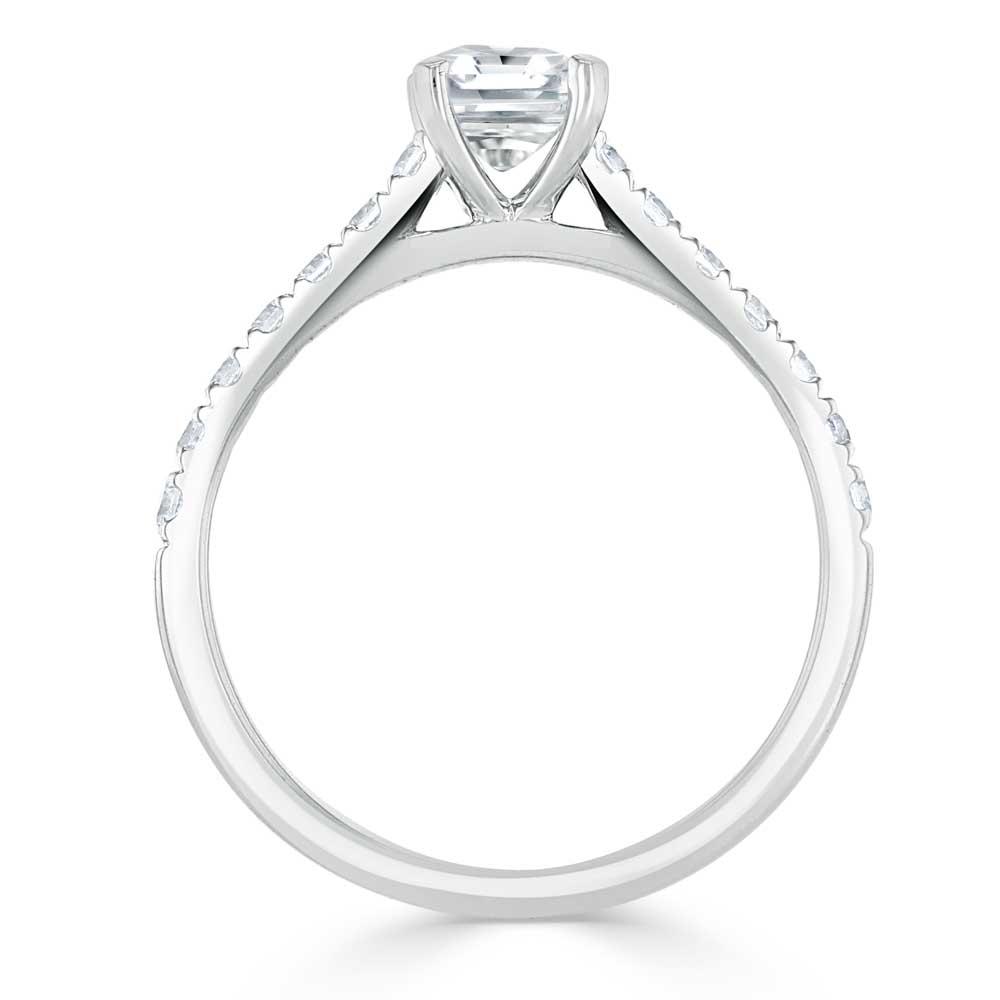 The Isla — Radiant Lab Diamond Solitaire Engagement Ring VI