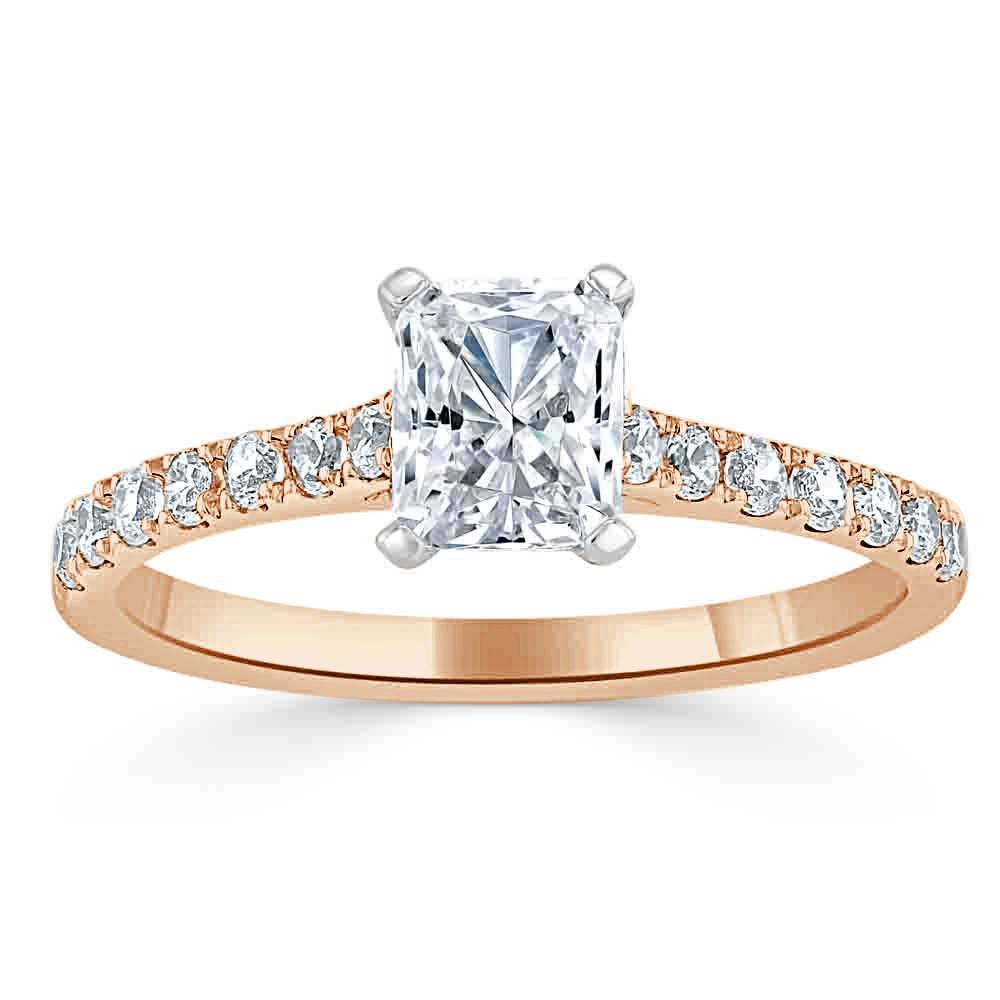 The Isla — Radiant Lab Diamond Solitaire Engagement Ring VI