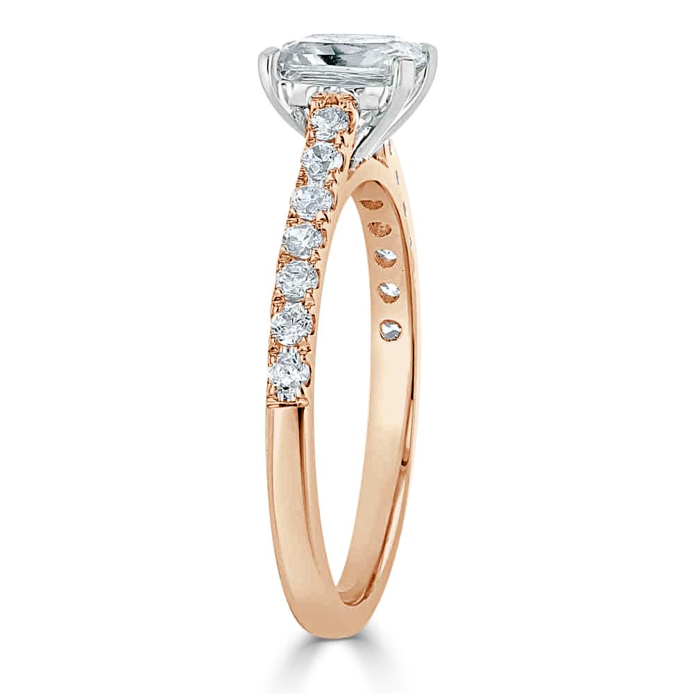 The Isla — Radiant Lab Diamond Solitaire Engagement Ring VI