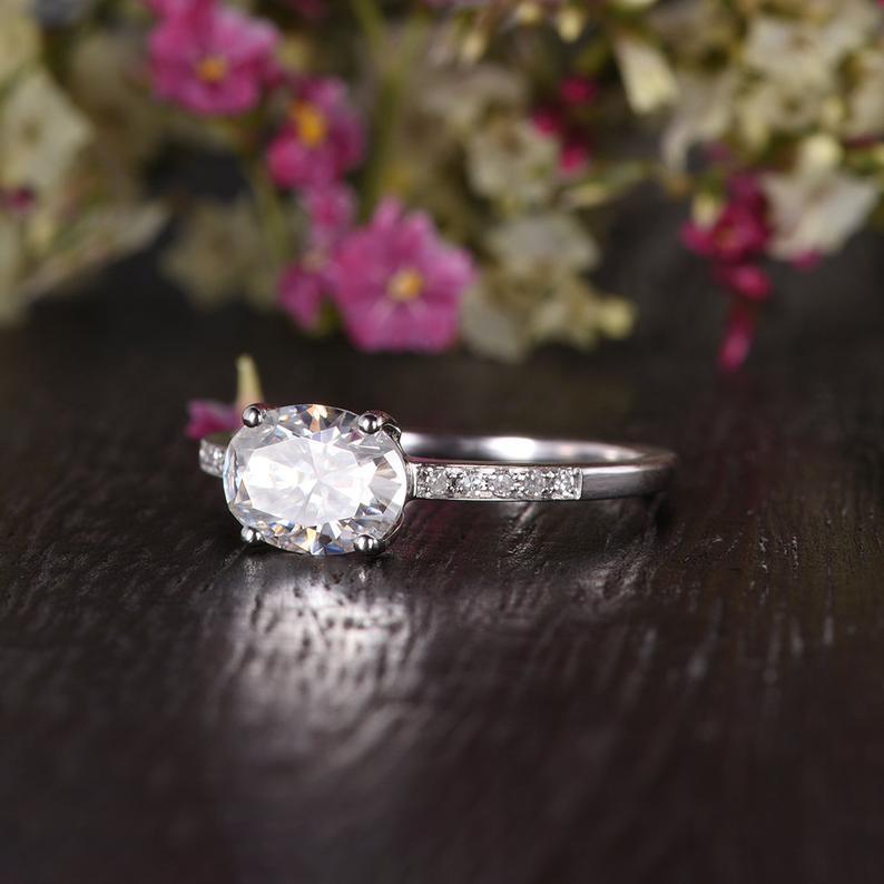 The Grace — Oval Lab Diamond Vintage Engagement Ring VI