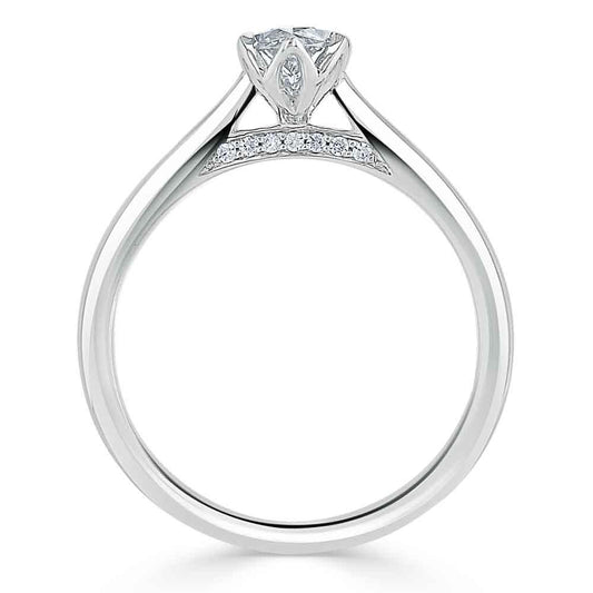 The Juliet — Marquise Lab Diamond Solitaire Engagement Ring IV