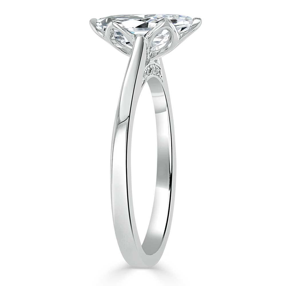 The Juliet — Marquise Lab Diamond Solitaire Engagement Ring IV