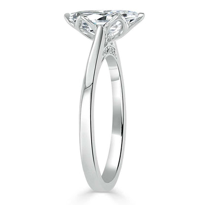 The Juliet — Marquise Lab Diamond Solitaire Engagement Ring IV