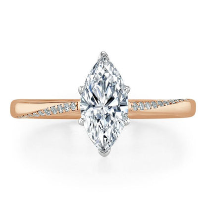 The Juliet — Marquise Lab Diamond Solitaire Engagement Ring III
