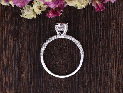 The Grace — Round Lab Diamond Vintage Engagement Ring IV