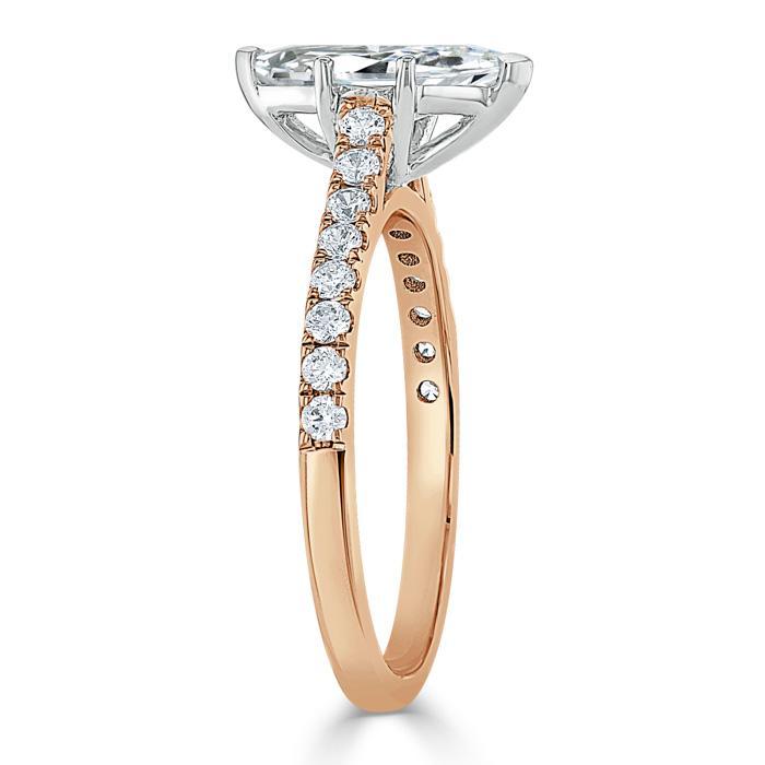 The Juliet — Marquise Lab Diamond Solitaire Engagement Ring