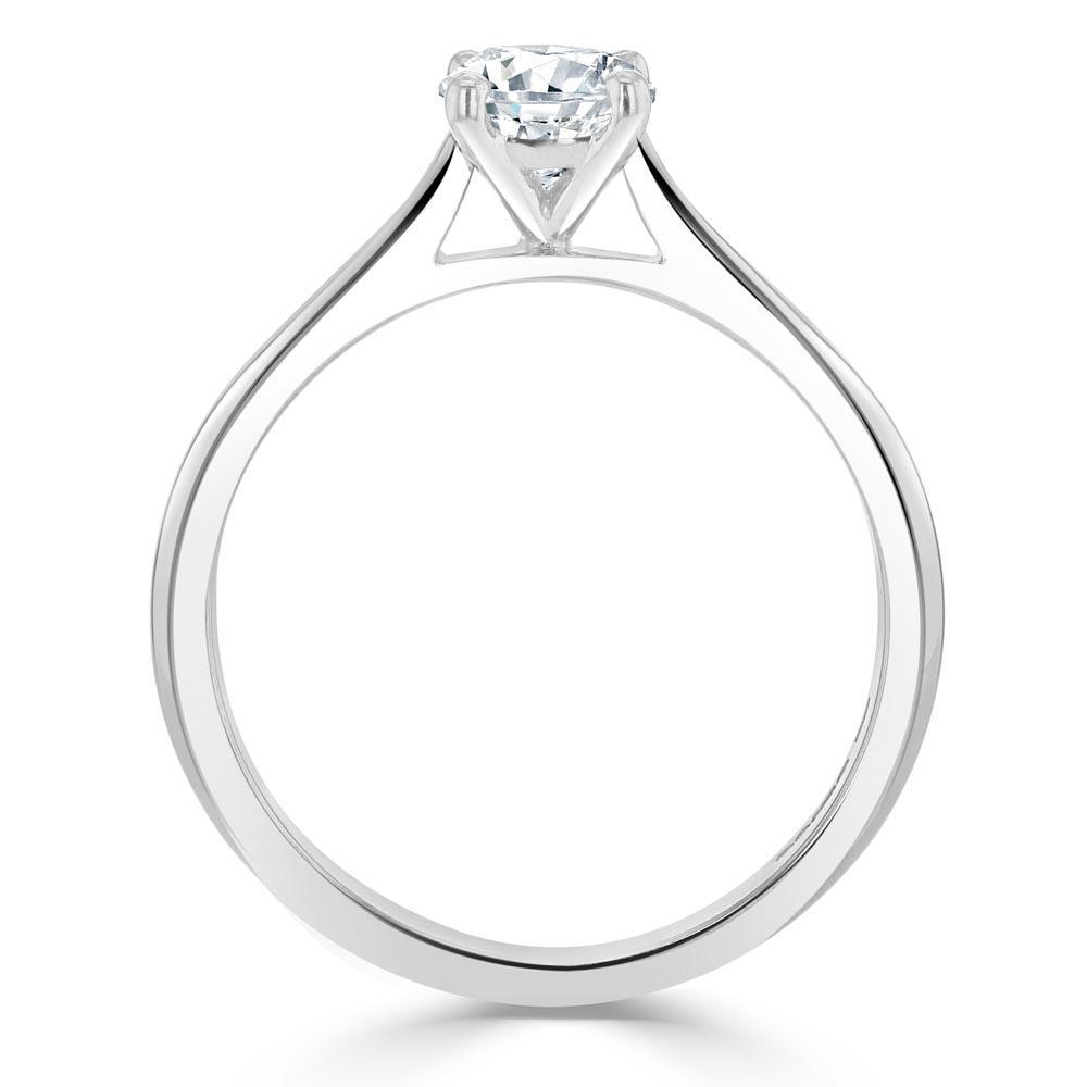 The Isla — Radiant Lab Diamond Solitaire Engagement Ring IV