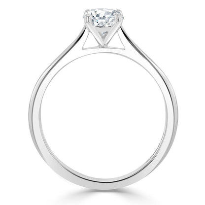 The Isla — Radiant Lab Diamond Solitaire Engagement Ring IV
