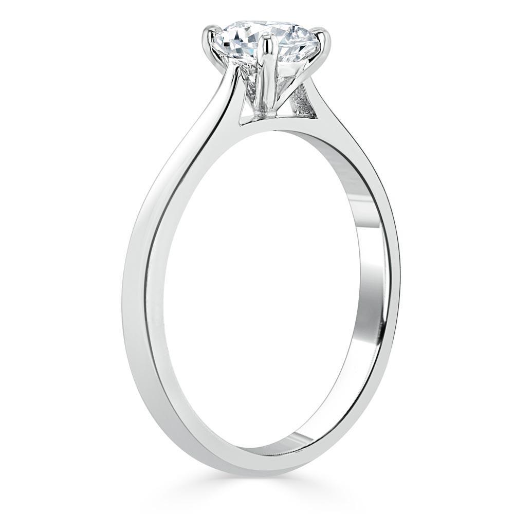 The Isla — Radiant Lab Diamond Solitaire Engagement Ring IV