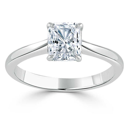 The Isla — Radiant Lab Diamond Solitaire Engagement Ring IV
