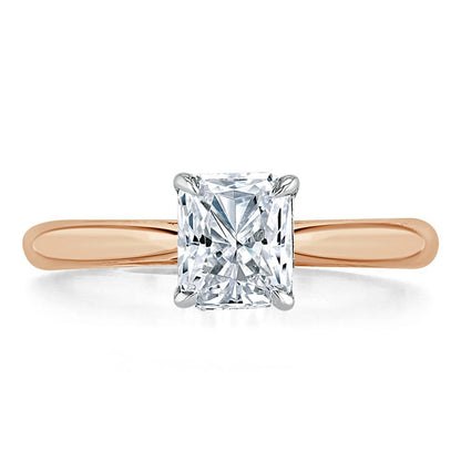 The Isla — Radiant Lab Diamond Solitaire Engagement Ring IV