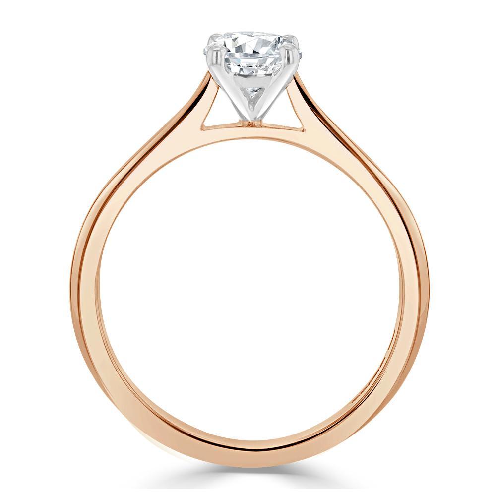 The Isla — Radiant Lab Diamond Solitaire Engagement Ring IV