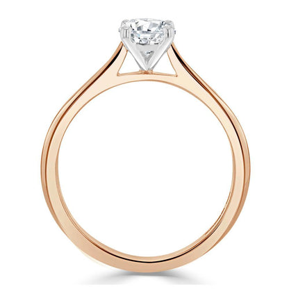 The Isla — Radiant Lab Diamond Solitaire Engagement Ring IV