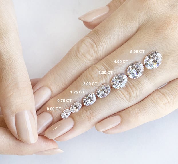 The Aria — Oval Lab Diamond Secret Halo Engagement Ring V