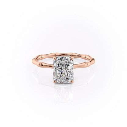 The Isla — Radiant Lab Diamond Secret Halo Engagement Ring III