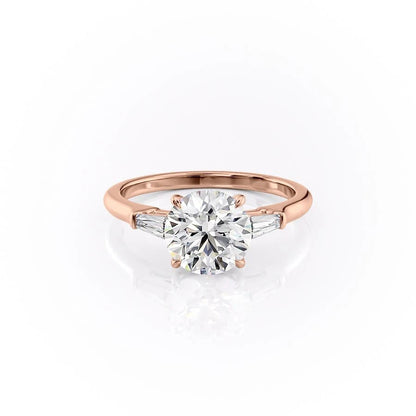 The Clara — Round Lab Diamond Solitaire Engagement Ring III