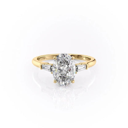 The Nora — Oval Lab Diamond Solitaire Engagement Ring III