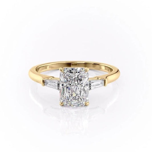 The Isla — Radiant Lab Diamond Solitaire Engagement Ring III