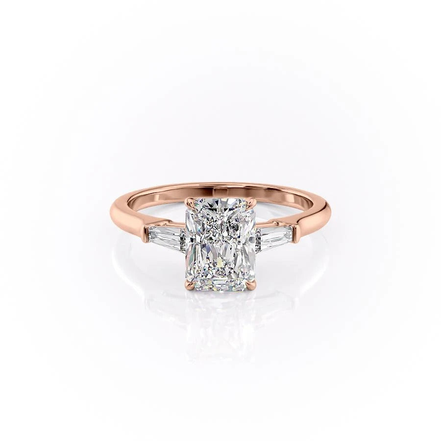 The Isla — Radiant Lab Diamond Solitaire Engagement Ring III