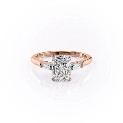 The Isla — Radiant Lab Diamond Solitaire Engagement Ring III