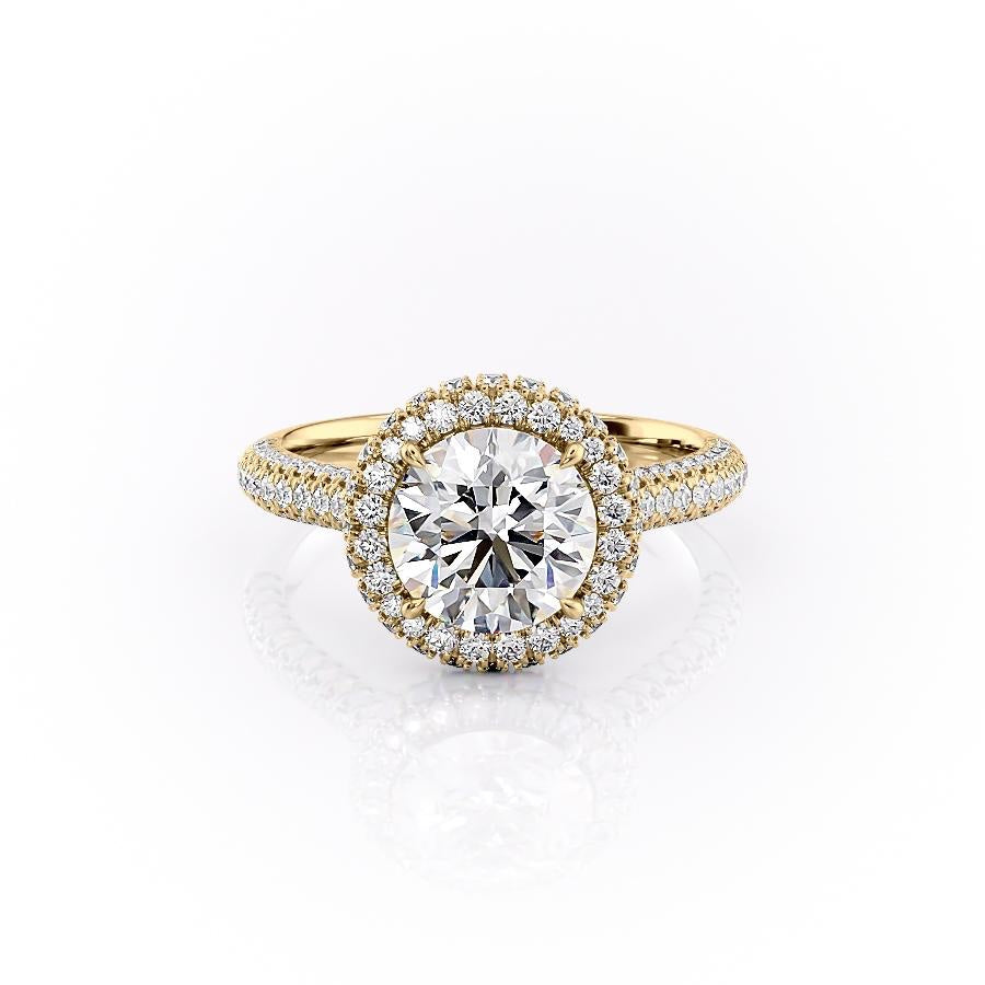 The Clara — Round Lab Diamond Solitaire Engagement Ring II