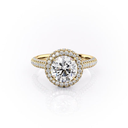 The Clara — Round Lab Diamond Solitaire Engagement Ring II