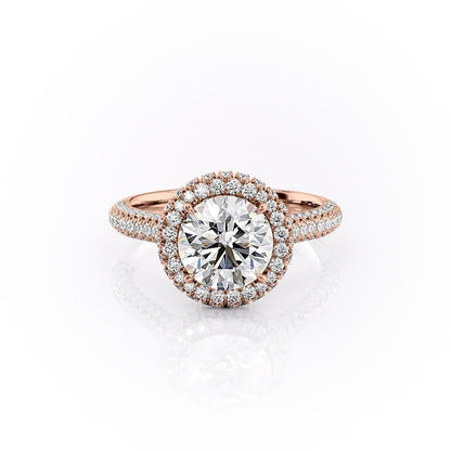The Clara — Round Lab Diamond Solitaire Engagement Ring II