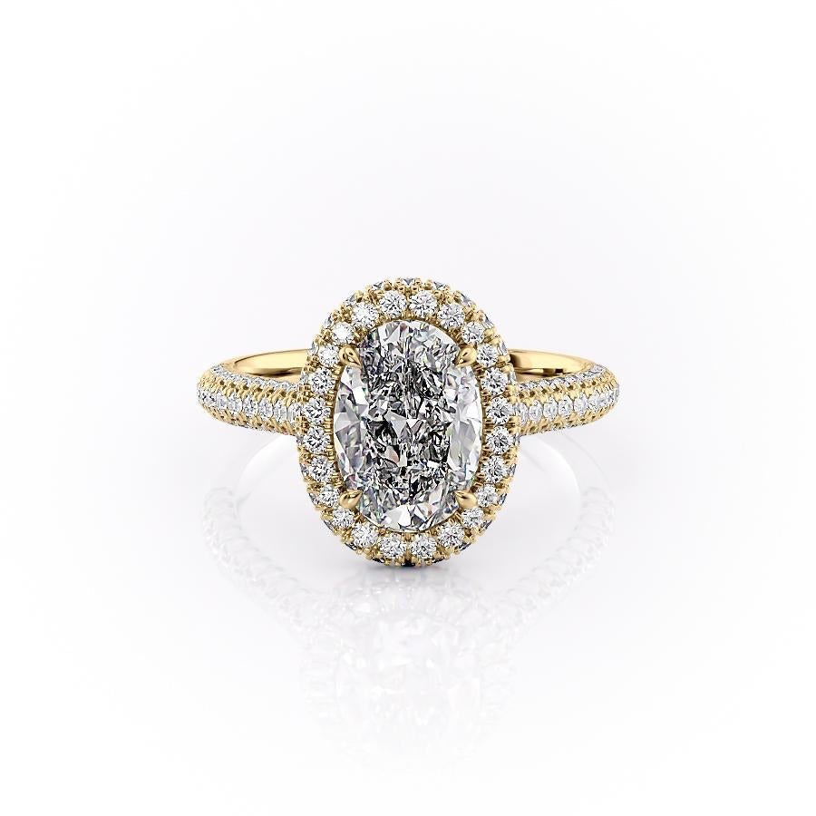 The Nora — Oval Lab Diamond Solitaire Engagement Ring II