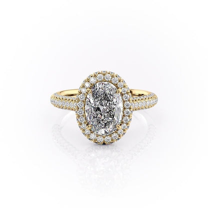 The Nora — Oval Lab Diamond Solitaire Engagement Ring II