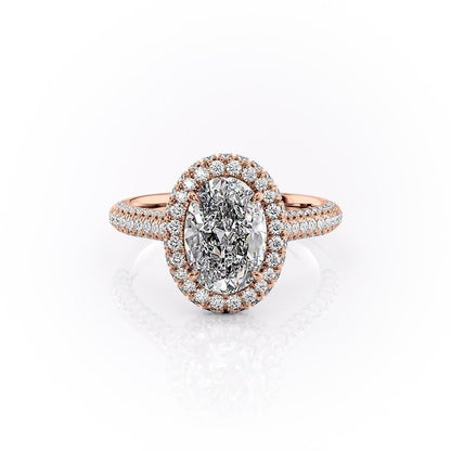 The Nora — Oval Lab Diamond Solitaire Engagement Ring II