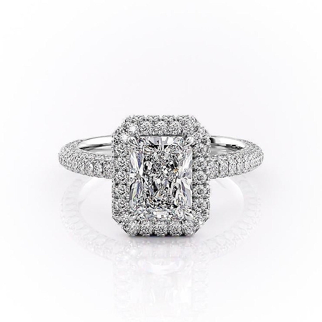 The Isla — Radiant Lab Diamond Solitaire Engagement Ring II