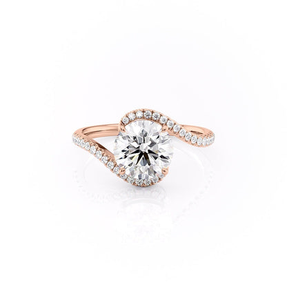 The Clara — Round Lab Diamond Solitaire Engagement Ring